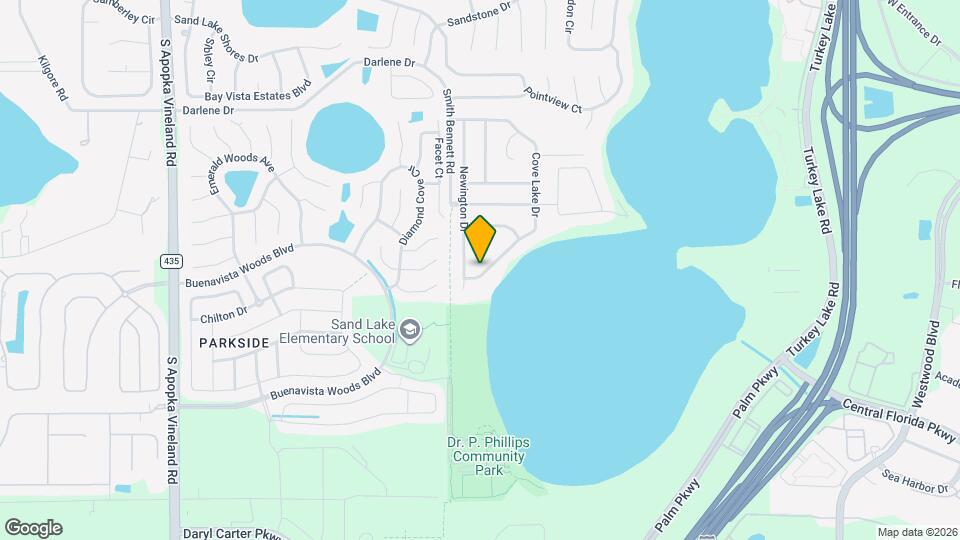 10274 Cove Lake Dr Map and Location Details