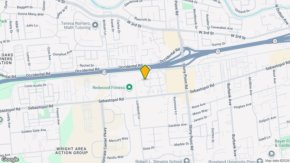 724 W Jasmine Cir Map and Location Details