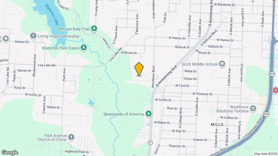 1331 Crestview Dr Map and Location Details