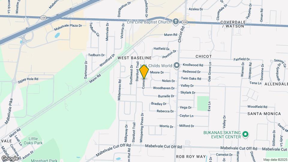 9615 Comstock Rd Map and Location Details