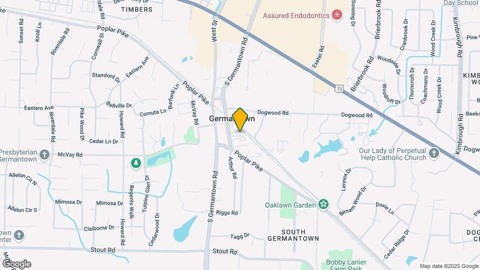 2320 S Germantown Rd Mapa y Detalles de la Ubicación