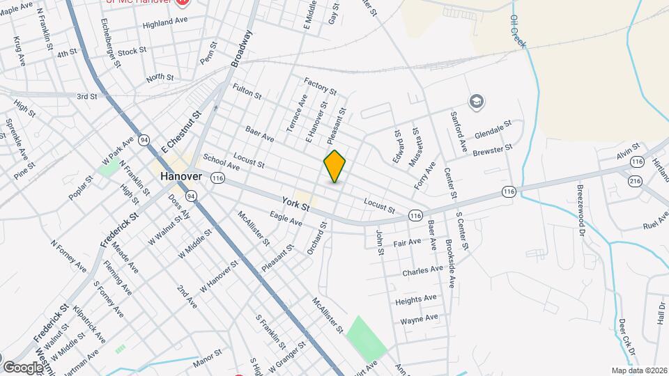 428 Locust St Mapa y Detalles de la Ubicación