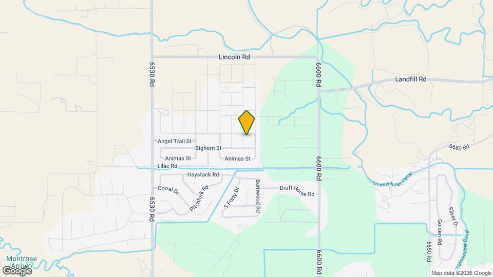 1228 Blue Creek Ave Map and Location Details