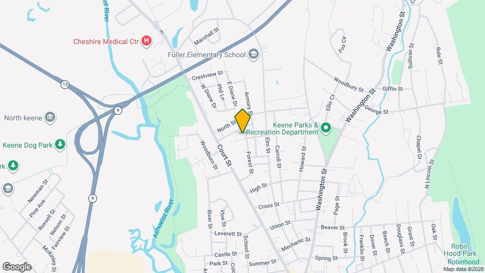 141 Spruce St Map and Location Details