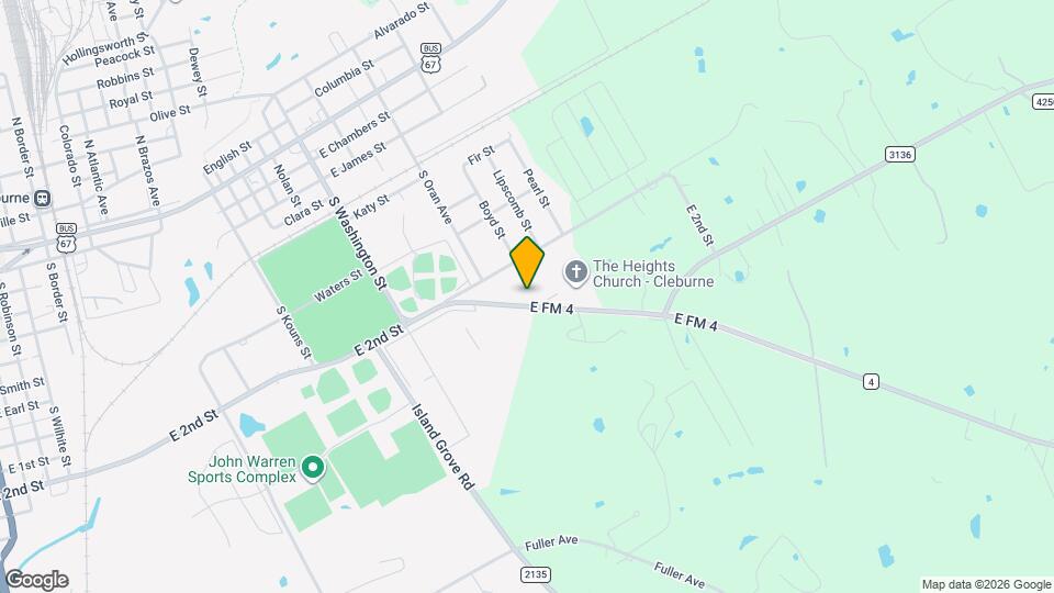 1221 E FM 4 Map and Location Details