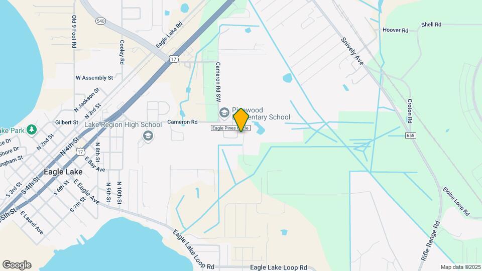 1734 Eagle Pines Circle Map and Location Details