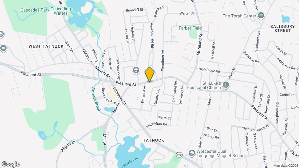 1060 Pleasant St, Unit 2 Map and Location Details
