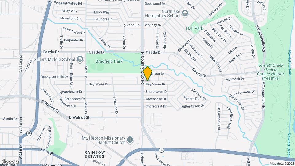 1409 Bay Shore Dr, Unit 4 Mapa y Detalles de la Ubicación