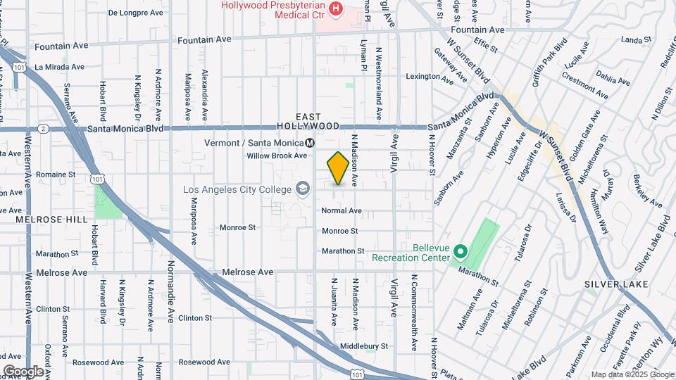 4427 Burns Ave Mapa y Detalles de la Ubicación