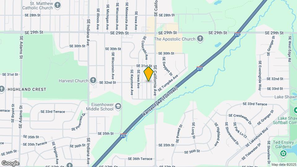 3200 SE Colorado Ave Map and Location Details