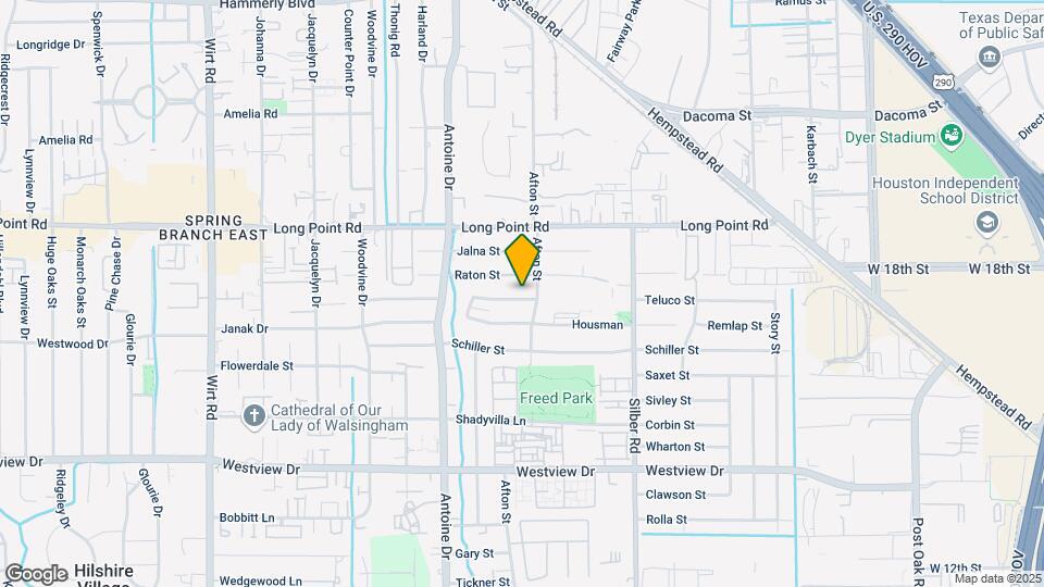 7206 Dearborn St Map and Location Details