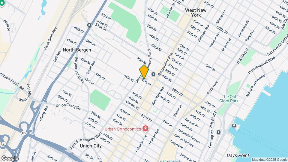 530 47th St Map and Location Details