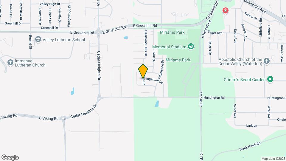 1518 Aspen Dr Map and Location Details