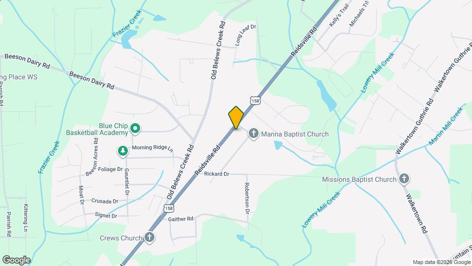 4360 Reidsville Rd Map and Location Details