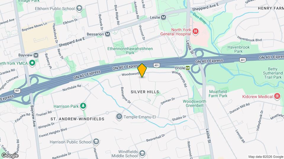 63 Hopperton Dr Map and Location Details