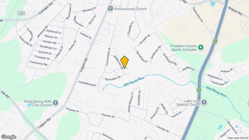 408 Bellgrove Dr Map and Location Details