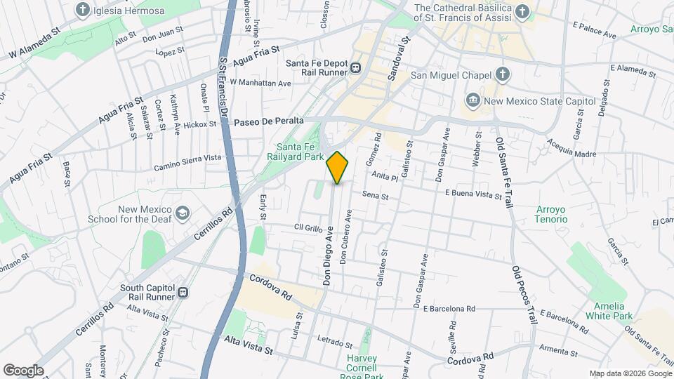 809 Don Diego Ave Mapa y Detalles de la Ubicación