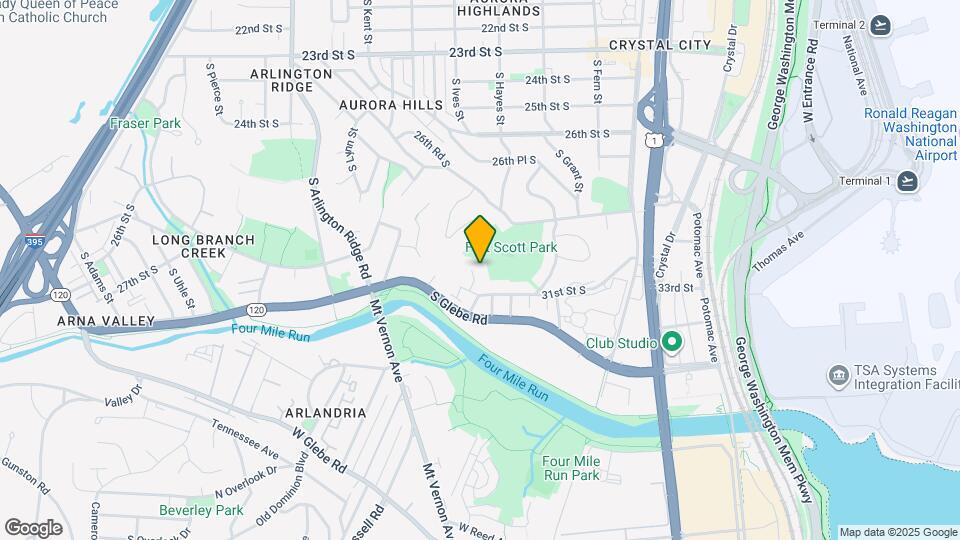 3009 S Hill St Map and Location Details