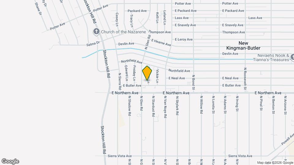 4555 Vernetti Ln Map and Location Details