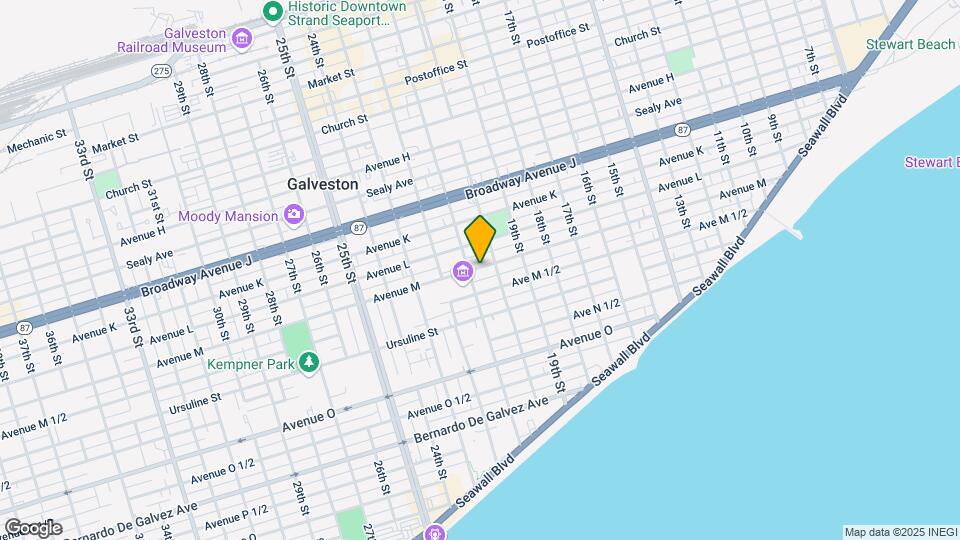 2019 Avenue M Map and Location Details