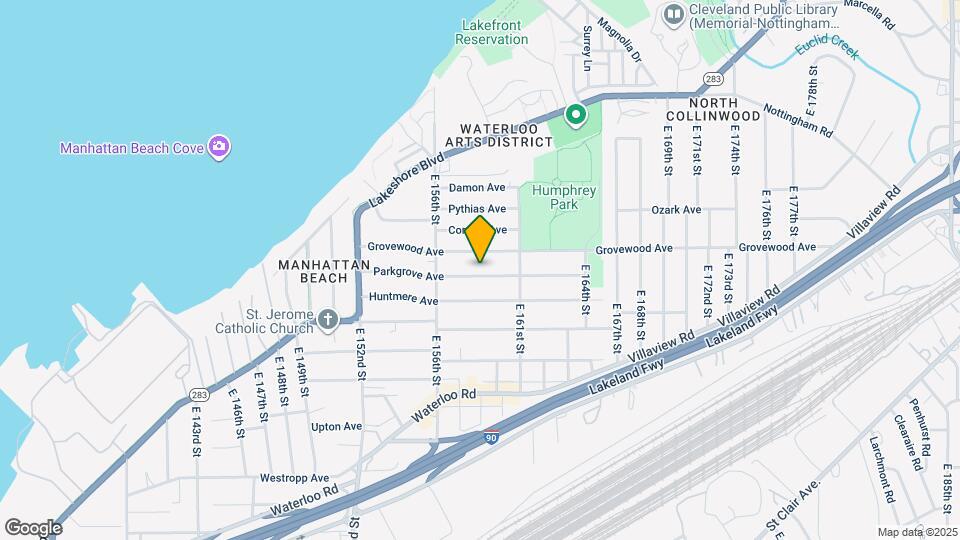 15815 Parkgrove Ave Map and Location Details