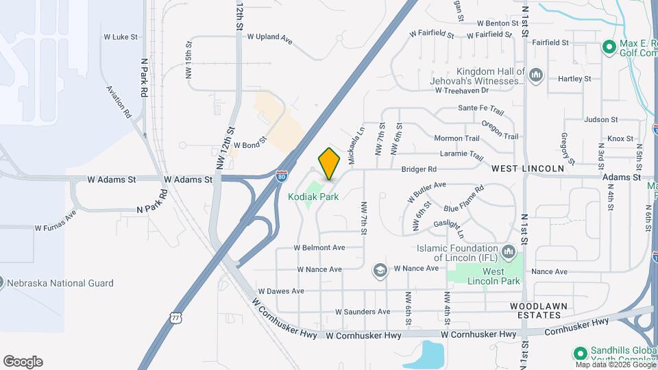 2941 NW 8th St Map and Location Details