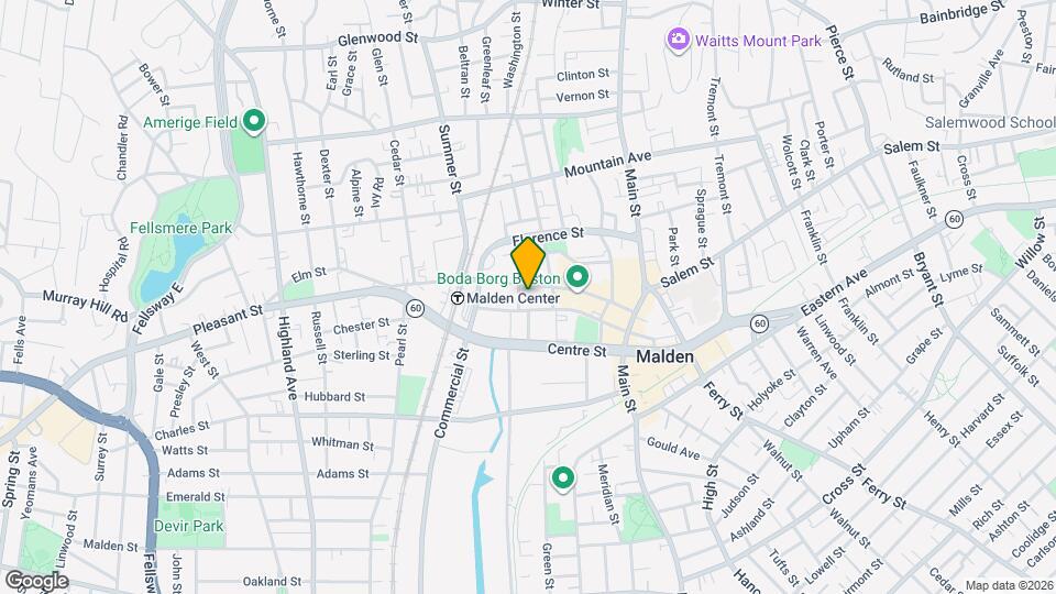 160 Pleasant St, Unit 160-16310 Mapa y Detalles de la Ubicación