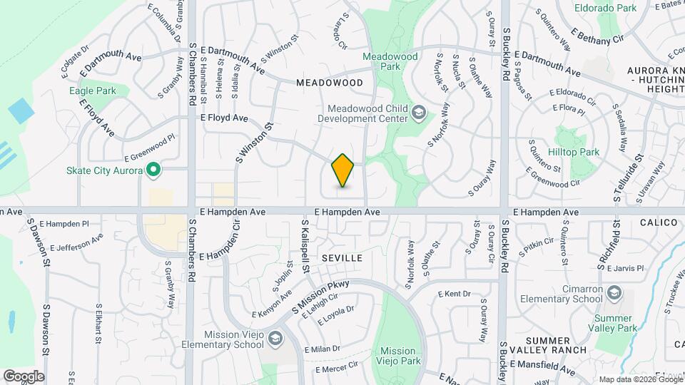 3464 S Laredo Ct Map and Location Details