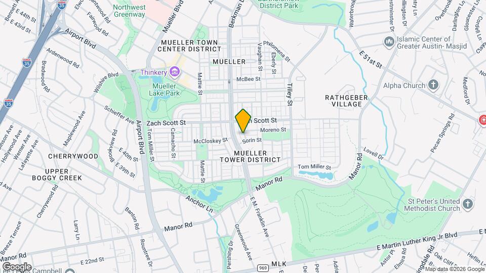 4104 Nitschke St Mapa y Detalles de la Ubicación