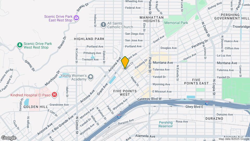 1017 Maple St Map and Location Details