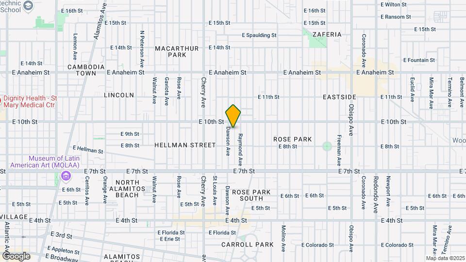 908 Dawson Ave Map and Location Details