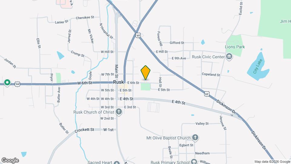 329 E 6th St Map and Location Details