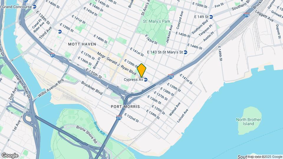 678 E 138Th St Mapa y Detalles de la Ubicación