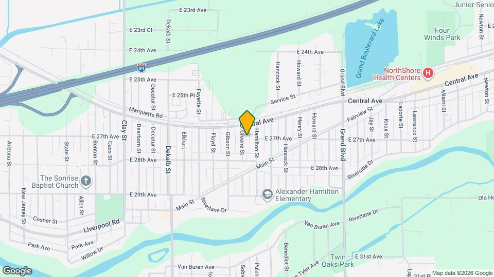 2701 Greene St Map and Location Details