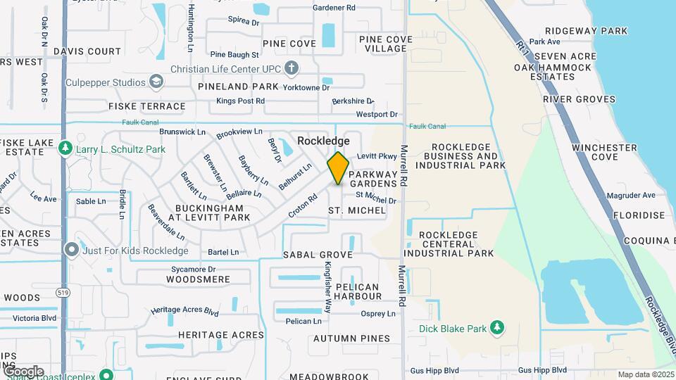 830 Laurel Dr Map and Location Details