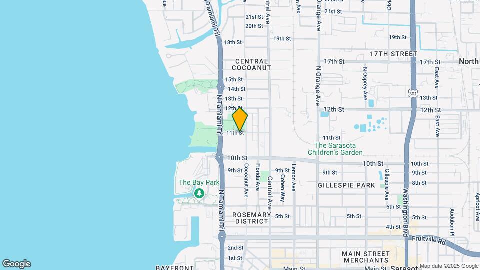 1268 11th St Map and Location Details