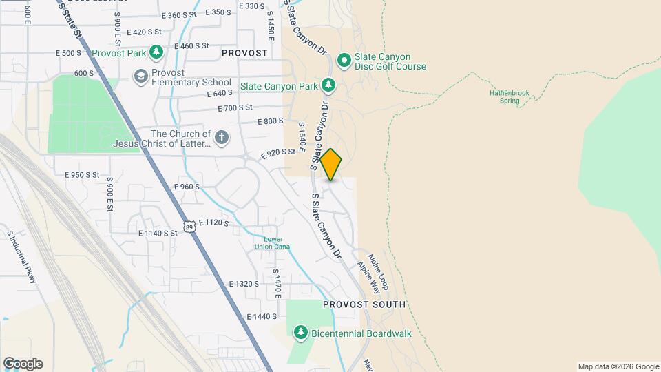 1015 Canyon Meadow Dr Map and Location Details