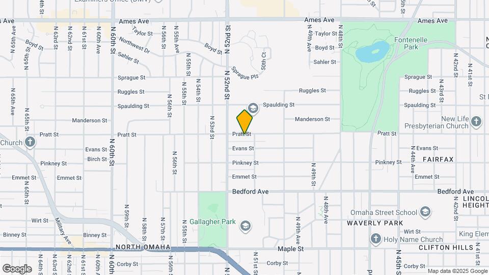 5119 Pratt St Map and Location Details