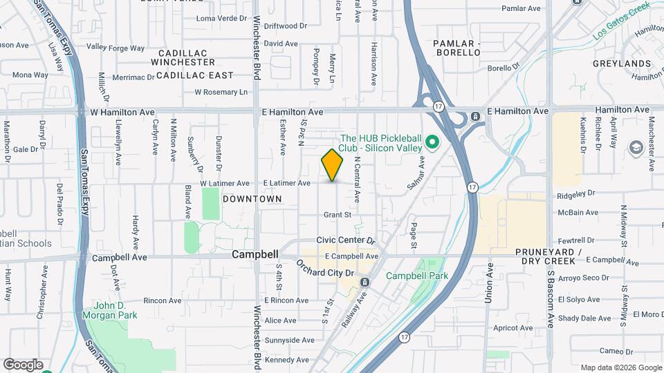 235 N 1st St Map and Location Details