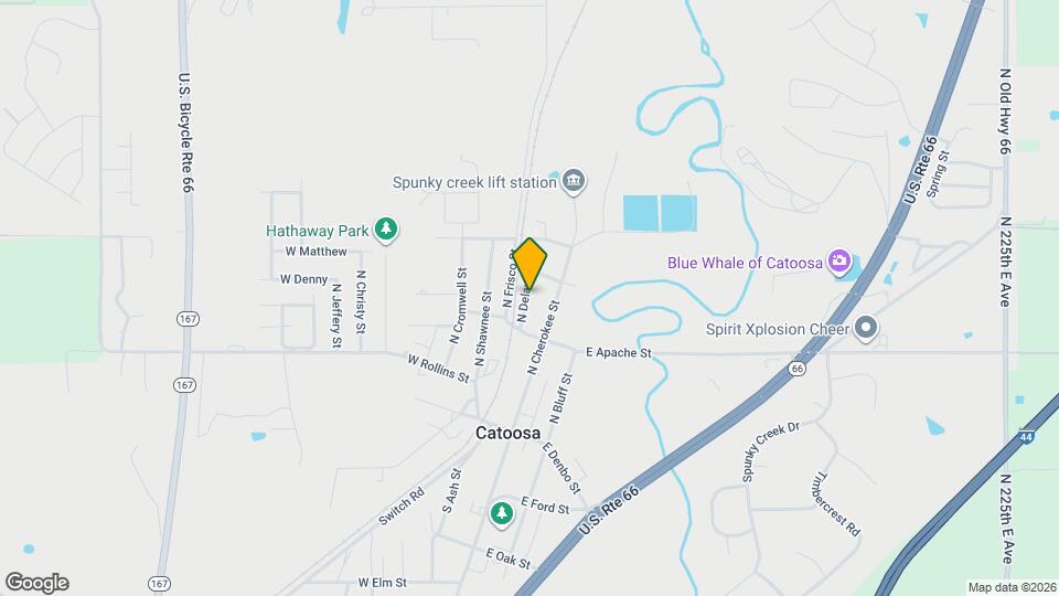 308 N Delaware St Map and Location Details