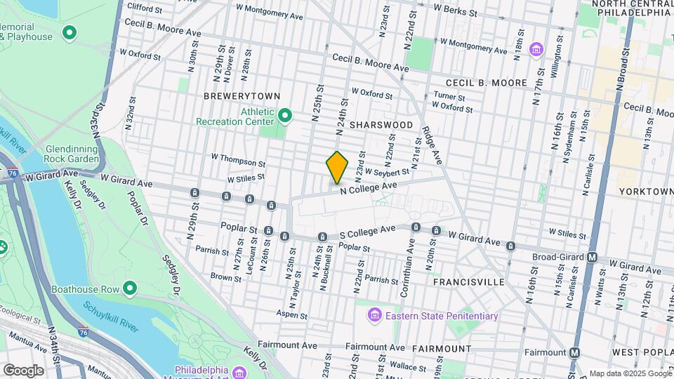 2343 N College Ave-Unit -Unit 1 Map and Location Details