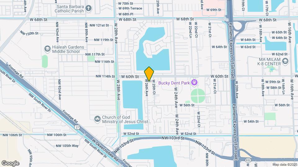 5883-5899 W 26th Ave Mapa y Detalles de la Ubicación