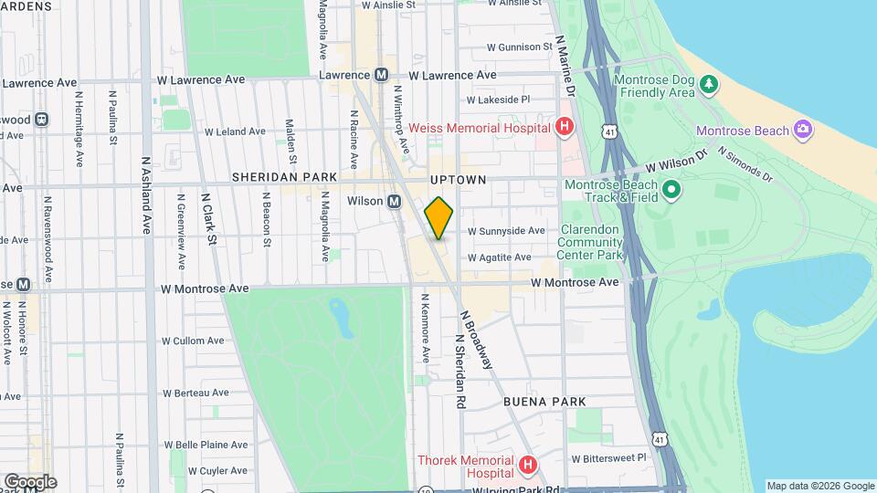 4449 N Broadway St, Unit 2 Mapa y Detalles de la Ubicación