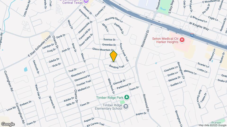 4802 Canyon Cir Map and Location Details