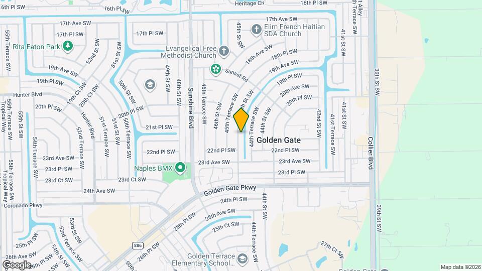 2172 45th St SW Map and Location Details