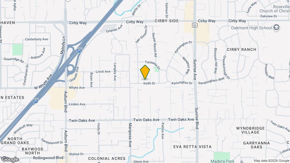 964 Keith Dr Map and Location Details
