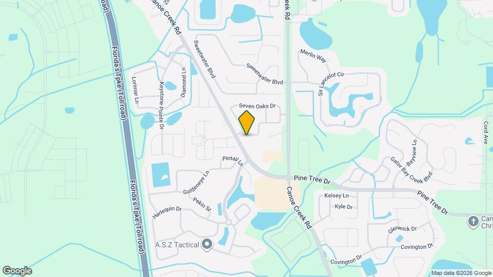 2400 Seven Oaks Dr Mapa y Detalles de la Ubicación