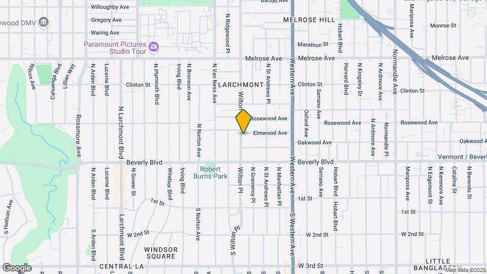 370 N Wilton Pl Map and Location Details
