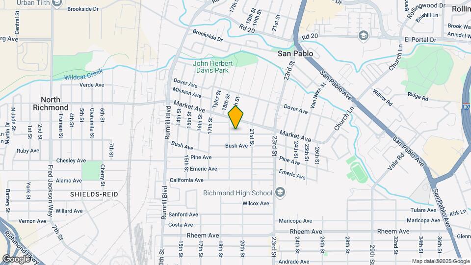 1925 Sutter Ave Map and Location Details