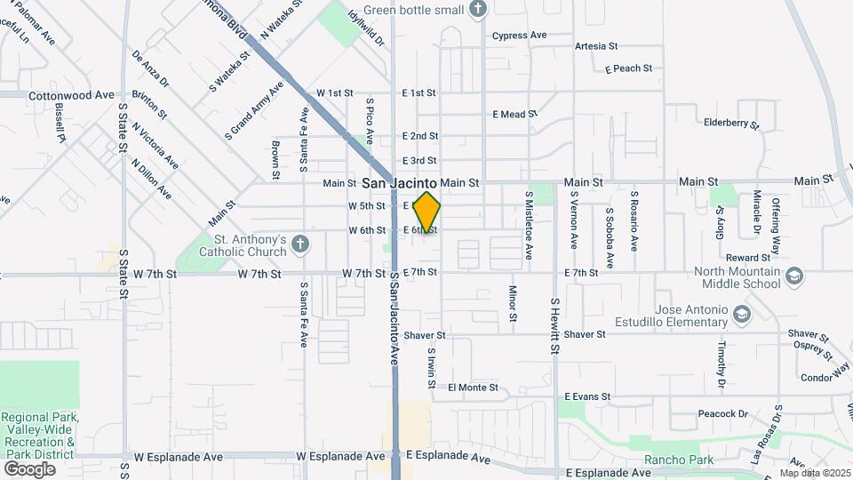 256-260 E 6th St Map and Location Details